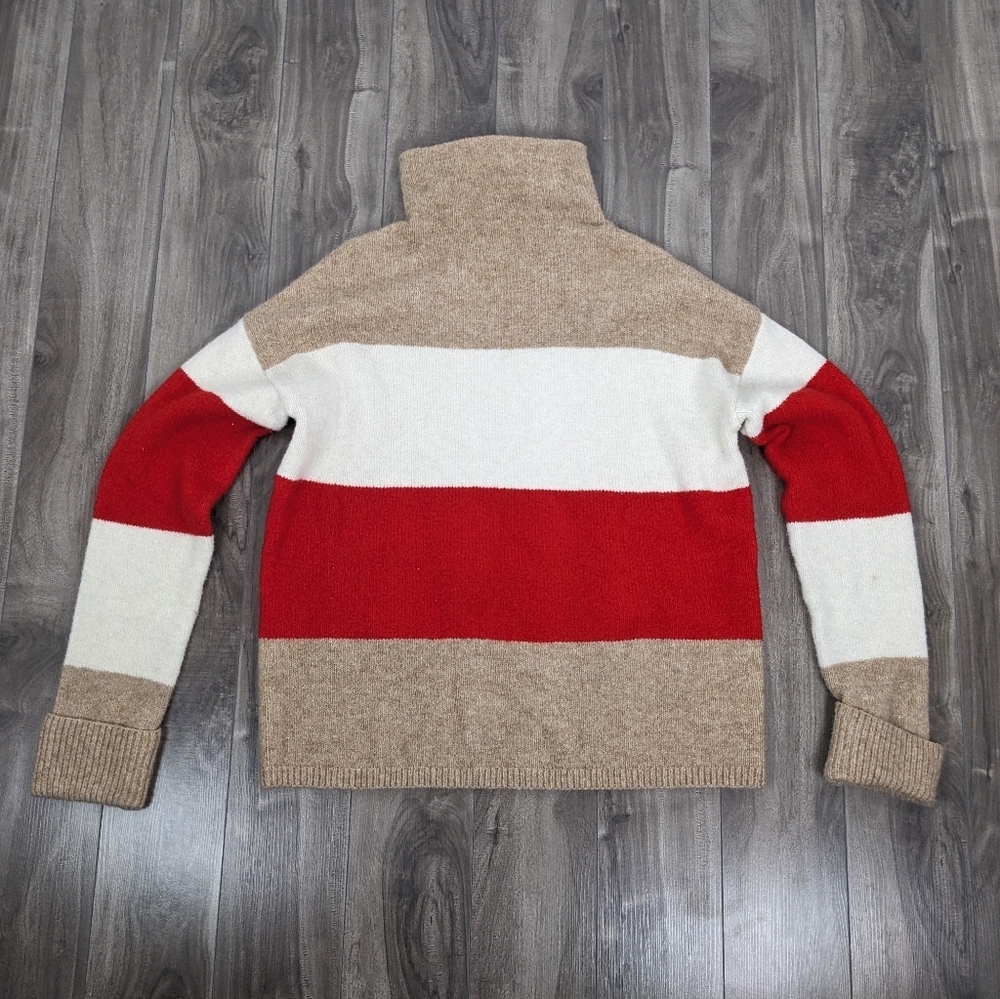 C&C California Wool Blend Striped Sweater Large